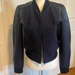 Halogen bomber jacket, size S, black